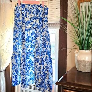 SHEIN 2X Floral Skirt